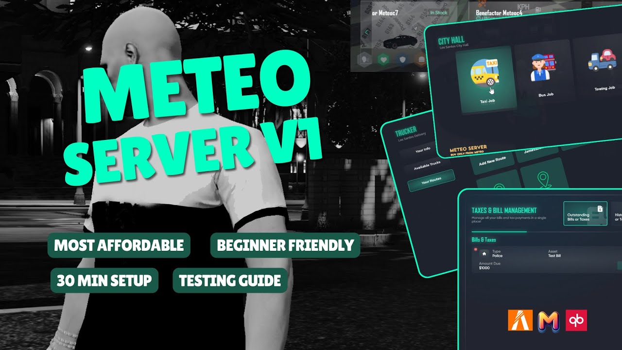 METEO 服务端 V1 FIVEM NOPIXEL 4.0 QBCore - FiveM插件网-FiveM插件网