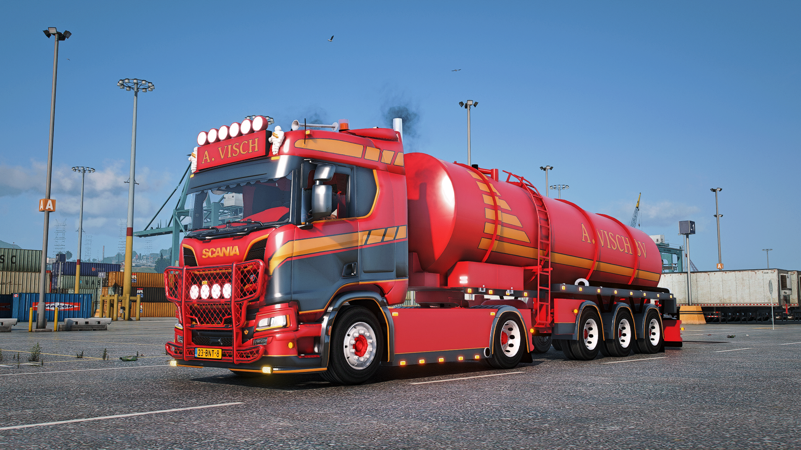斯堪尼亚 R650 A.Visch | EnoTrucks - FiveM插件网-FiveM插件网