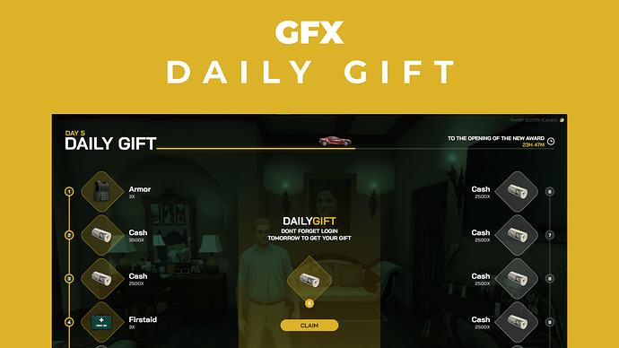 GFX 每日礼品 - FiveM插件网-FiveM插件网
