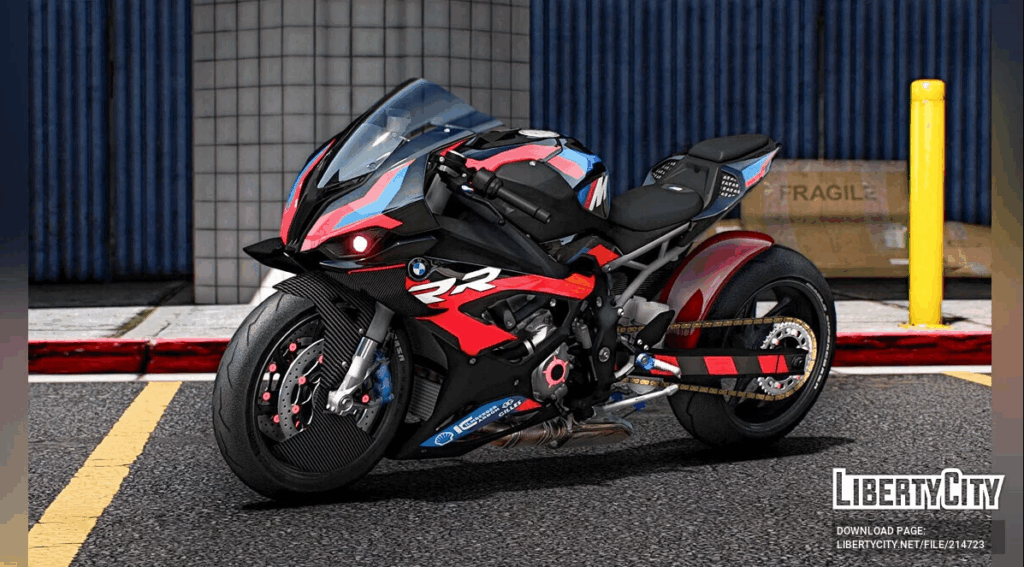宝马 M1000RR 恶魔风格 摩托车 - FiveM插件网-FiveM插件网