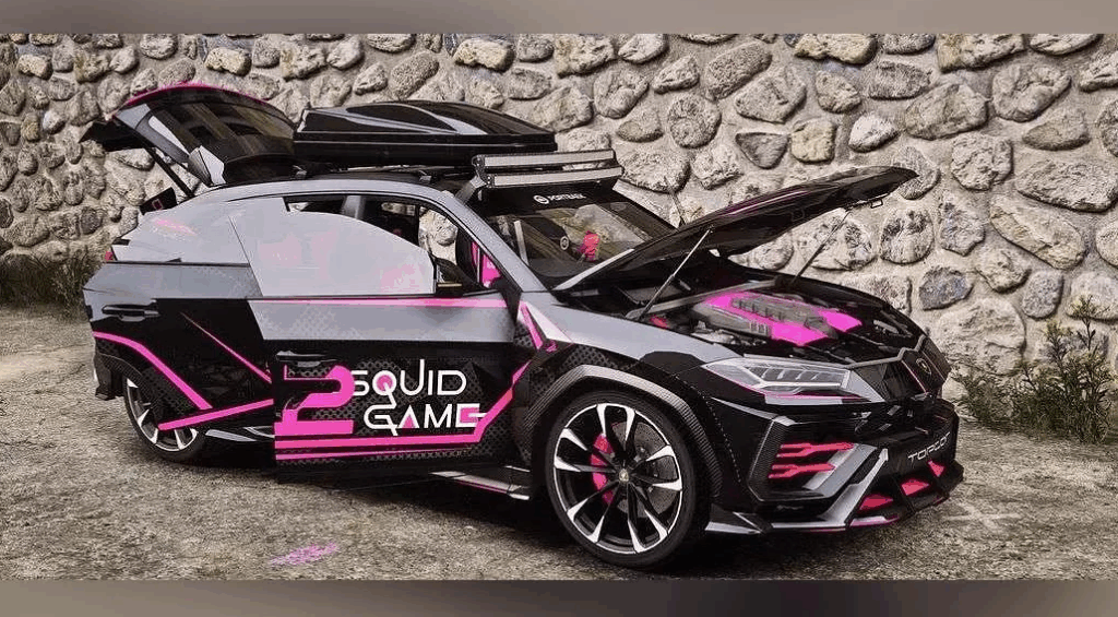 兰博基尼 Urus 鱿鱼游戏2🦑涂装版 - FiveM插件网-FiveM插件网