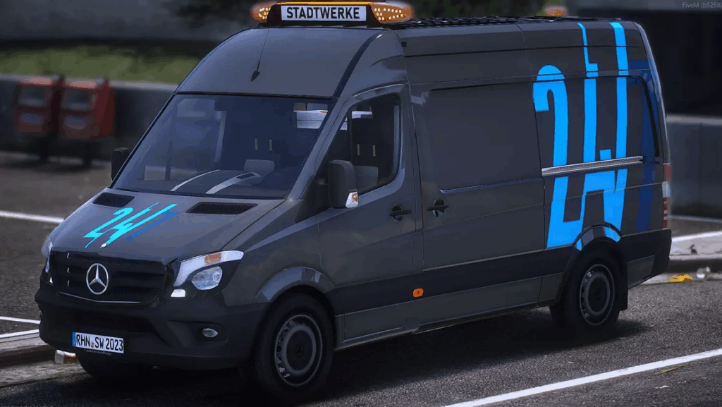 梅赛德斯奔驰 市政服务车 - FiveM插件网-FiveM插件网