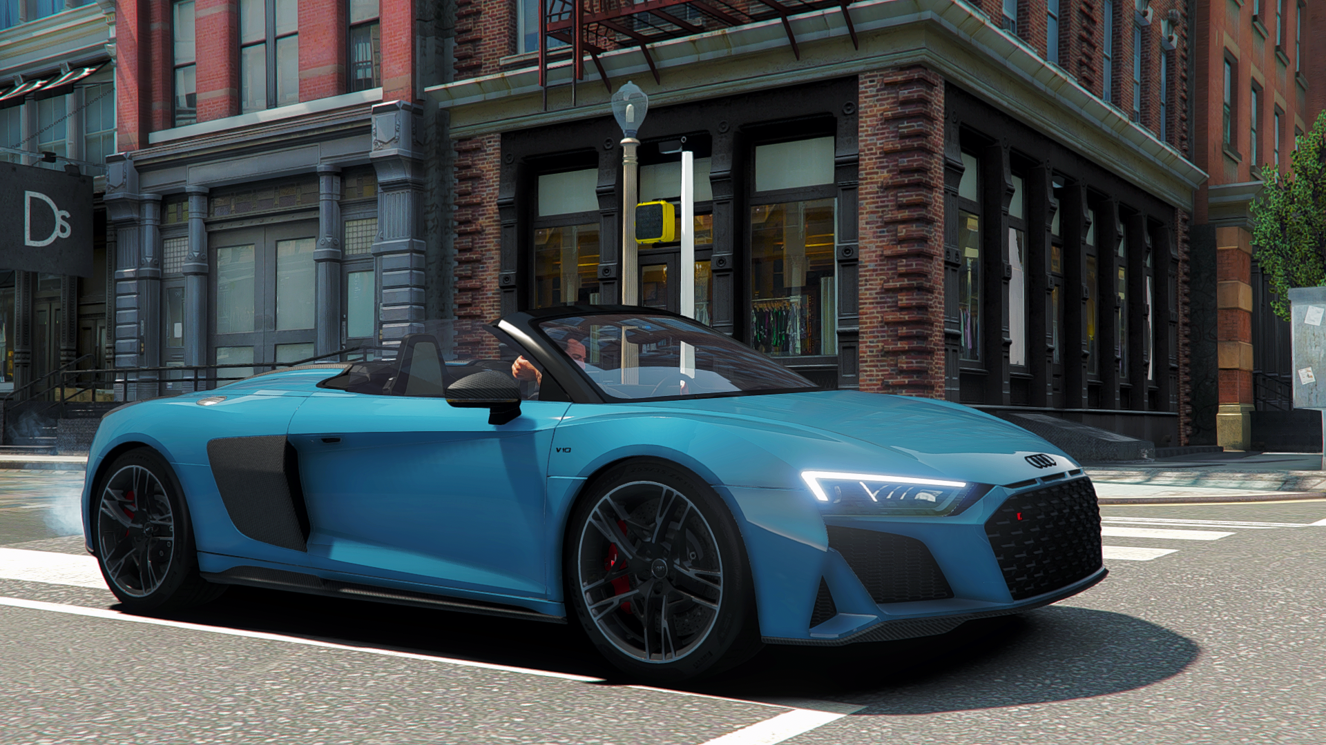 奥迪 R8 Spyder - FiveM插件网-FiveM插件网