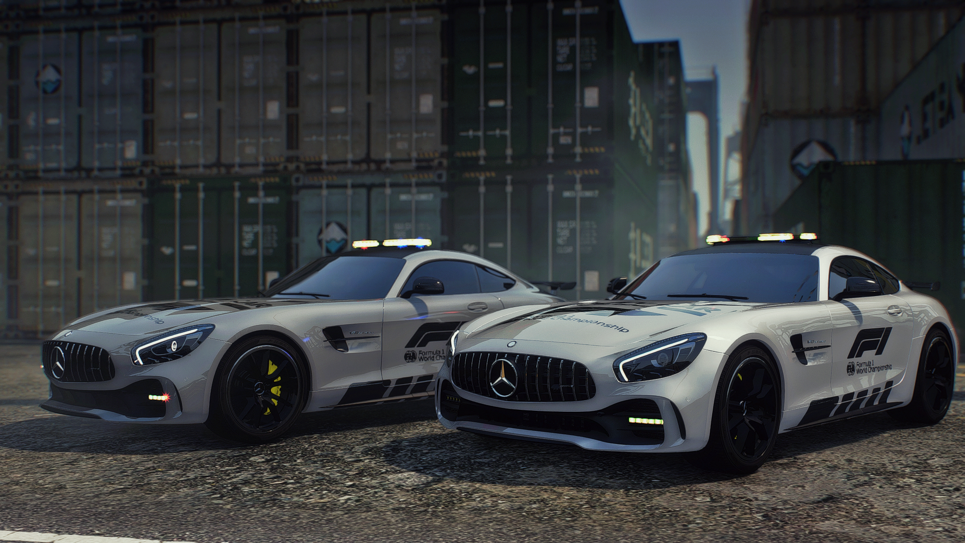 梅赛德斯 奔驰 AMG GT R FIA F1 安全车 - FiveM插件网-FiveM插件网