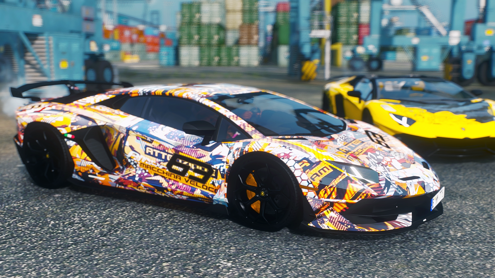 兰博基尼 Aventador SVJ / SVJ 63 周年纪念版 超级跑车 - FiveM插件网-FiveM插件网