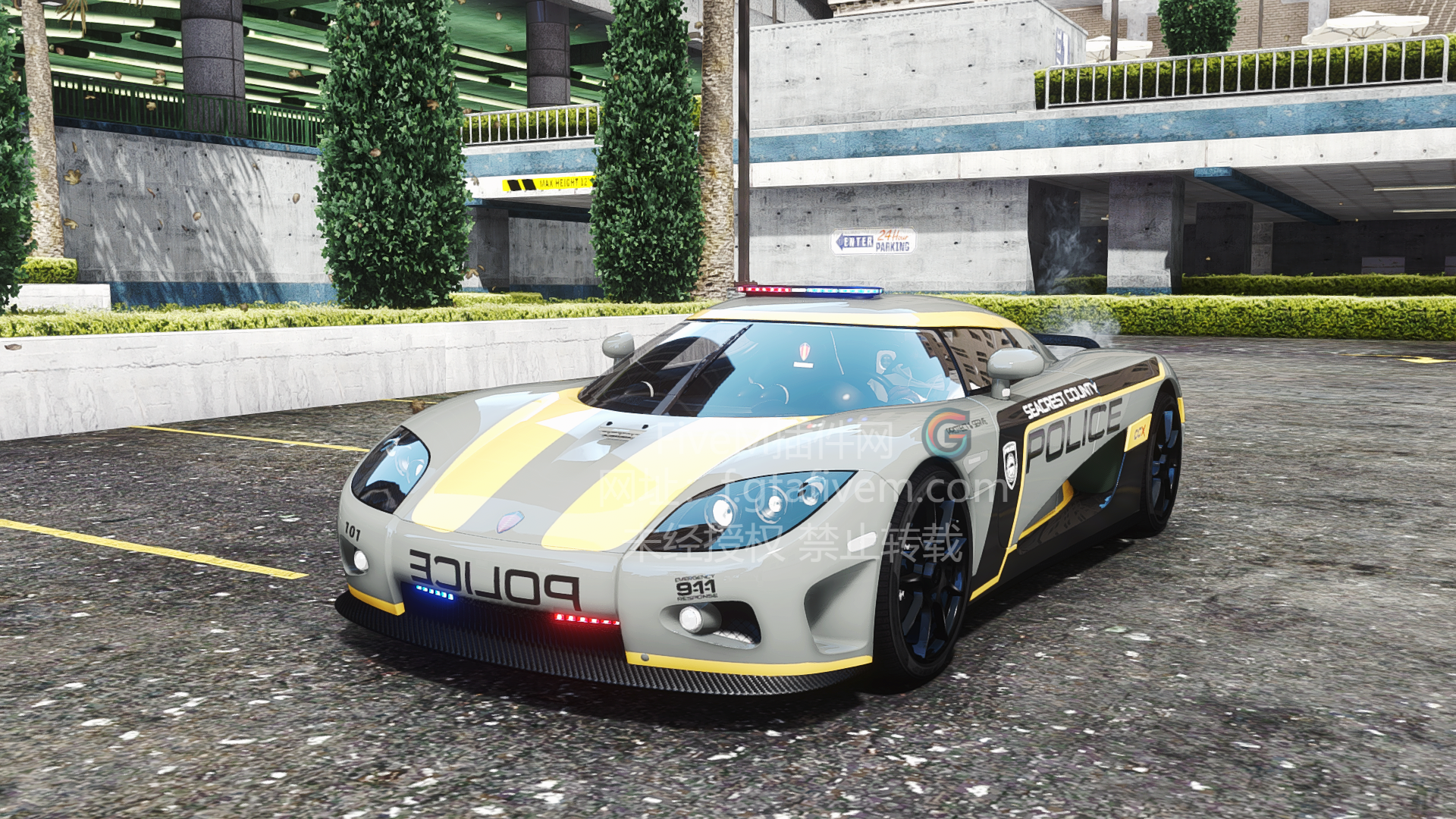 图片[1]-科尼赛克 CCX Hot Pursuit 警车 - FiveM插件网-FiveM插件网