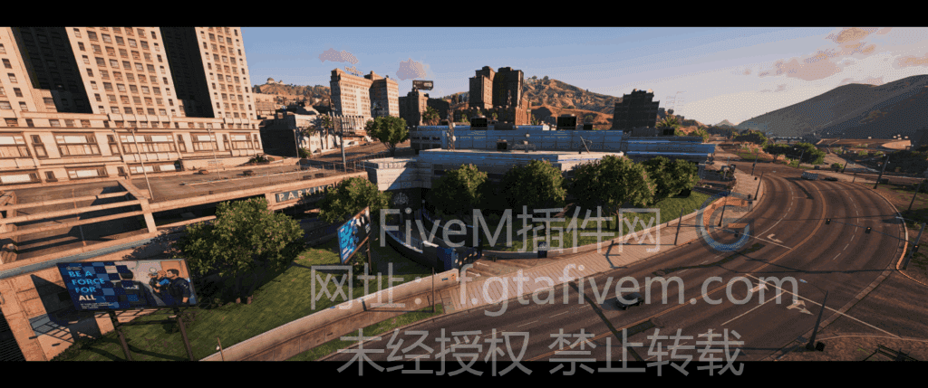 FiveM警察局地图 大都会警察局 带插件 - FiveM插件网-FiveM插件网