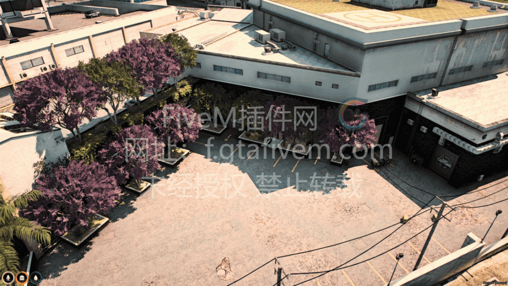 FiveM汽修厂地图 伯顿 洛圣都改车王 V2 新纹理 - FiveM插件网-FiveM插件网