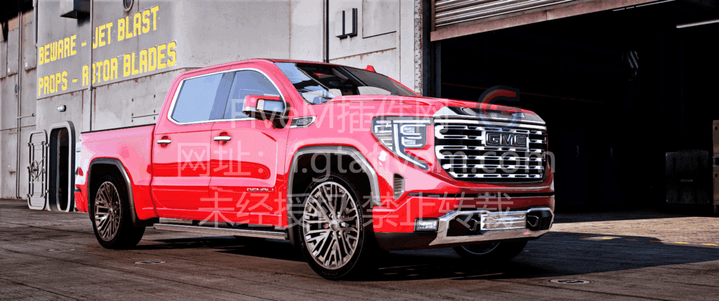 FiveM车辆 2024 GMC 塞拉利昂 大皮卡车 超精致模型 - FiveM插件网-FiveM插件网