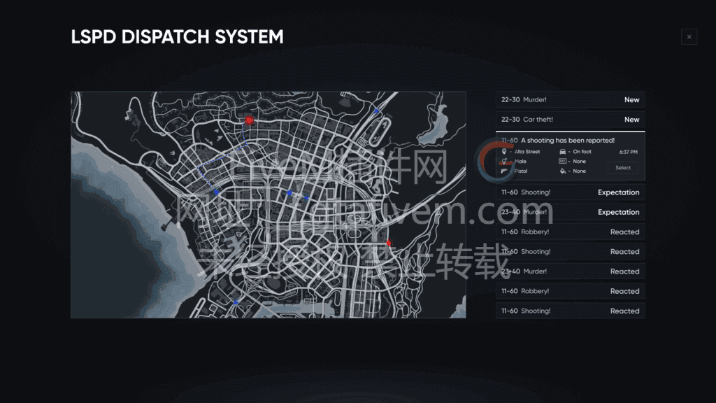 FiveM插件 高级调度系统 Dispatch QBCore ESX - FiveM插件网-FiveM插件网