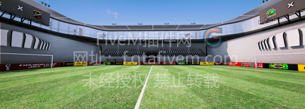 FiveM地图 足球场 世界杯足球 - FiveM插件网-FiveM插件网