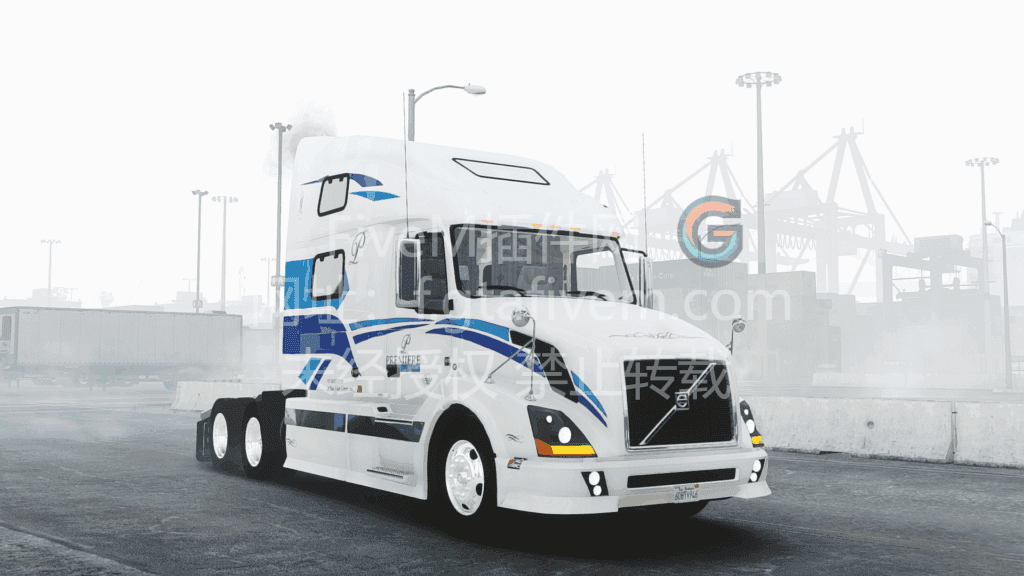 2012 沃尔沃 VNL 780 卡车 - FiveM插件网-FiveM插件网