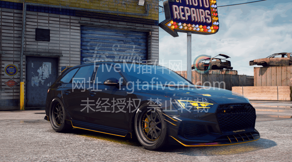 FiveM车辆 奥迪 RS4 RK - FiveM插件网-FiveM插件网