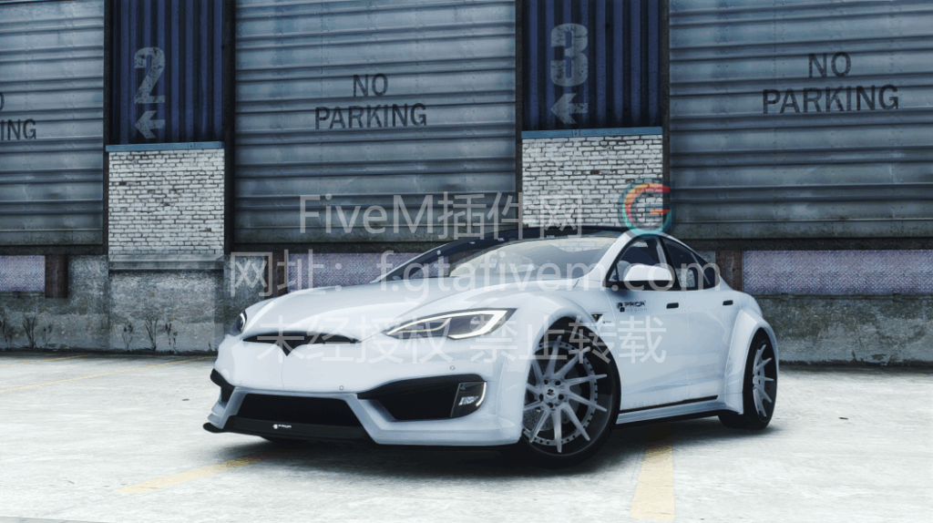 FiveM车辆 特斯拉 Model X - FiveM插件网-FiveM插件网