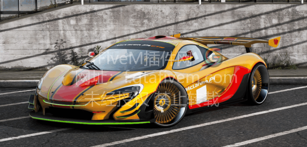 FiveM车辆 迈凯伦 P1 GTR 赛道版 - FiveM插件网-FiveM插件网