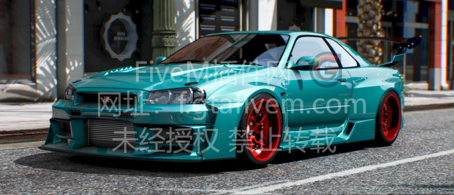 FiveM车辆 尼桑 GTR34 JDM - FiveM插件网-FiveM插件网