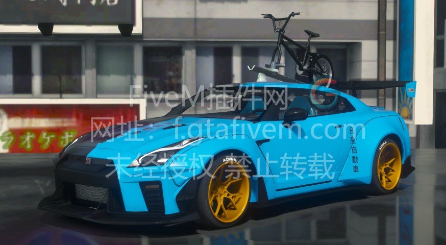 FiveM车辆 尼桑 GTR35 JDM - FiveM插件网-FiveM插件网