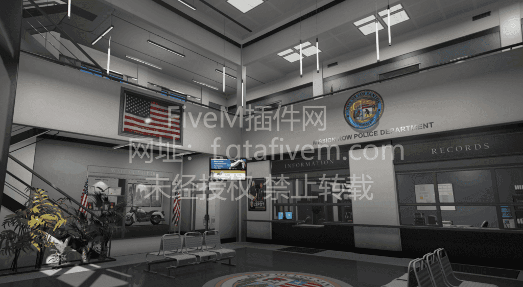FiveM地图 密申罗警察局 - FiveM插件网-FiveM插件网