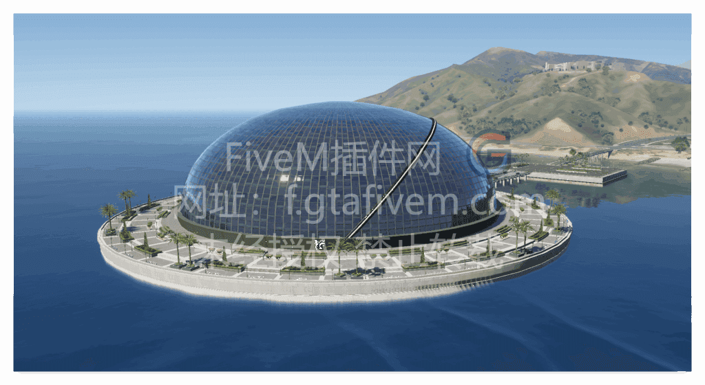 FiveM地图 海岸标志性建筑 大球 - FiveM插件网-FiveM插件网