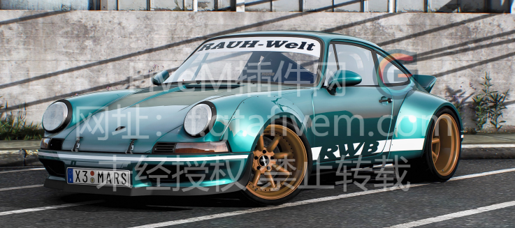 FiveM车辆 保时捷 911 RWB Narro 风格 1972 - FiveM插件网-FiveM插件网