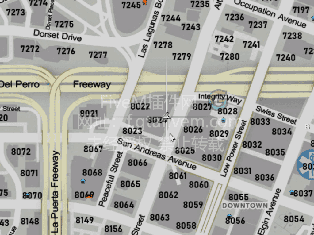 汽贸城地图 包含法拉利 兰博基尼 奔驰 劳斯莱斯 宾利 宝马车店 - FiveM插件网-FiveM插件网