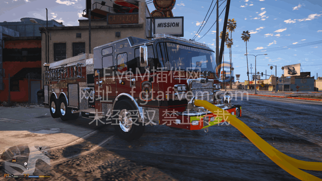 SAFR消防车 救护车 直升机 18辆载具 - FiveM插件网-FiveM插件网