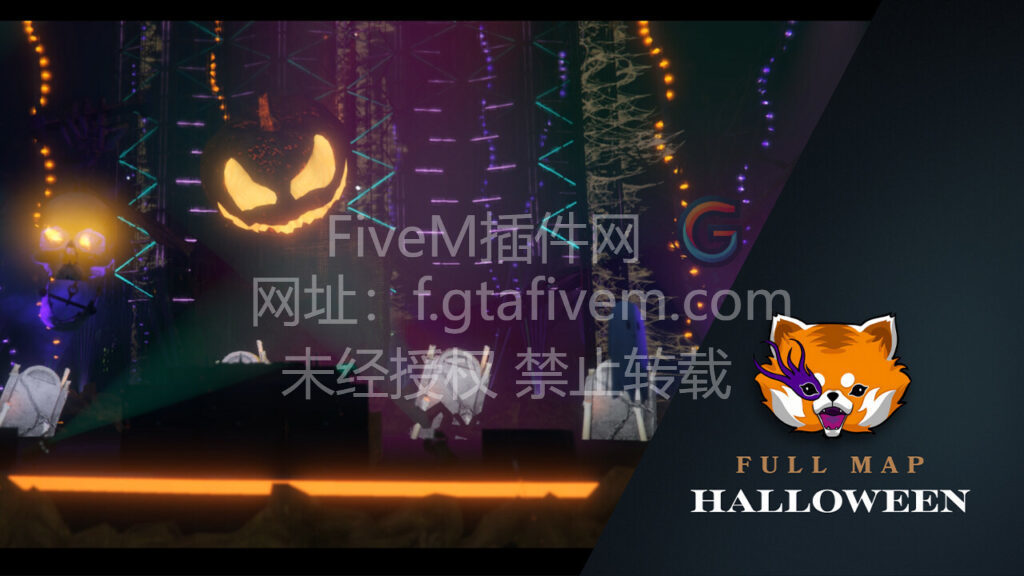 FIveM地图 万圣节地图包 重置洛圣都大部分区域 - FiveM插件网-FiveM插件网