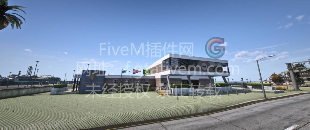 [地图] fivem海滩警察局-FiveM插件网