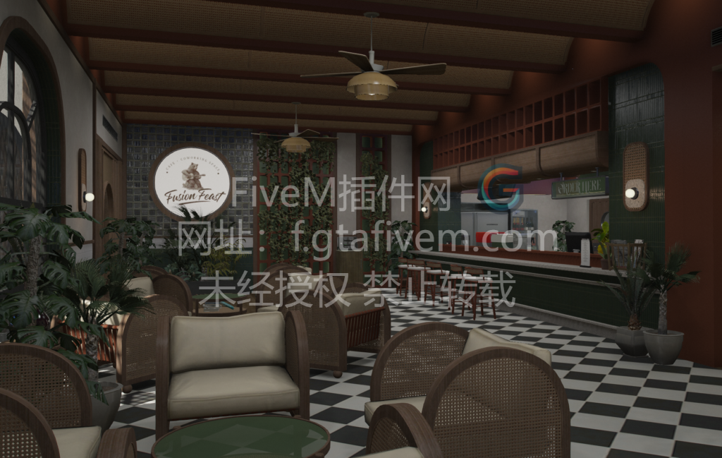 Kreaktive.ID 融合盛宴餐厅地图 V2 - FiveM插件网-FiveM插件网